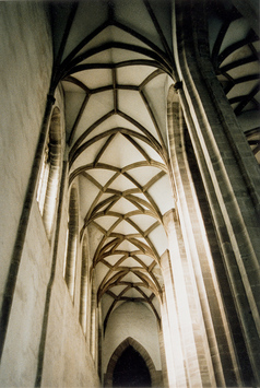 Vorschaubild Moritzkirche, Langhausgewölbe (Foto 1990)